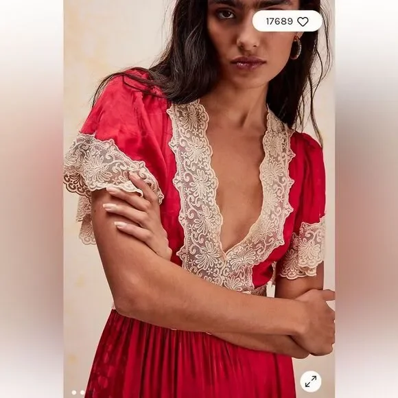 Spell Ocean Gown by Free People - Picture 2 of 9